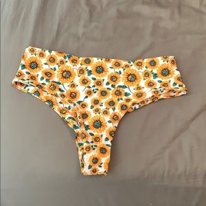 High waisted bathing suit bottoms